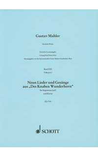 mahler g. - 9 lieder y una cancion de el niño del cuerno magico voz grave