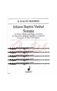 vanhal j.b. - sonata sol m (flauta o violin y piano)