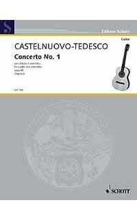 castelnuovo -tedesco m. - concierto guitarra nº1 op99