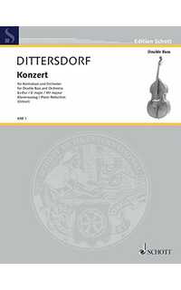 dittersdorf k. - concierto contrabajo mibm krebs 171