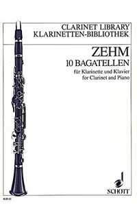 zehm f. - bagatelas (10) clarinete
