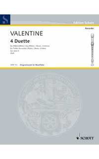 valentino r. - duets (4) op. 6/1-4
