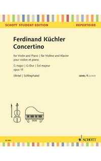 kuchler f. - concertino sol m op.11