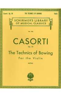 casorti a. - tecnica del arco - op.50