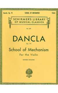 dancla ch. - escuela de mecanismo (50 ejercicios) (v) - op.74