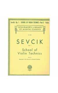 sevcik o. - escuela tecnica v.2 (2ª a 7ª posicion) - op.1