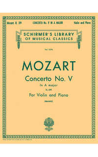 mozart w.a. - concierto nº5 la m kv.219