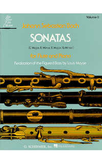 bach j.s. - sonatas v.2 (8) (fl) - bwv.1033-1035