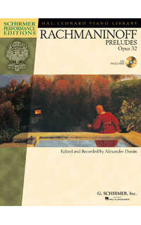 rachmaninoff s. - preludios op.32 +cd