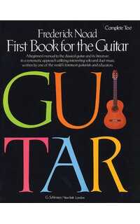 noad f. - first book for the guitar (completo) -