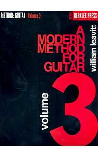 leavitt w. - modern method for guitar v.3 -
