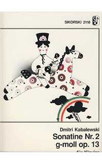kabalevsky d. - sonatina nº2 sol m - op.13