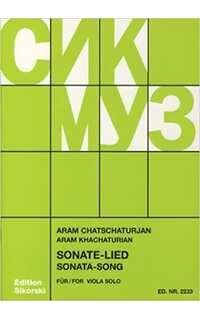kachaturian a. - sonata -