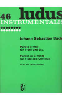 bach j.s. - partita do m (flauta y piano)