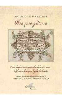 santa cruz a. - obra guitarra