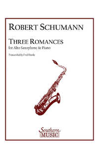schumann r. - romances (3) sax alto y piano