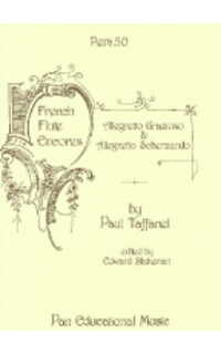 taffanel p. - allegreto gracioso y alegreto scherzando -