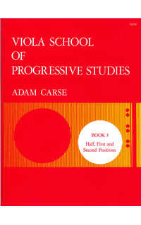 carse a. - escuela de viola v.3 -