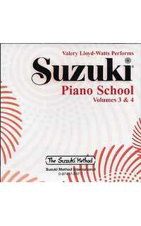 suzuki s. - escuela de piano v.3/4 (solo cd) -