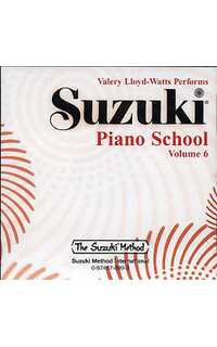 suzuki s. - escuela de piano v.6 ( solo cd) -