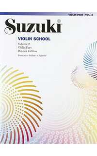 suzuki s. - escuela de violin v.2 - (ed.revisada)