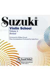 suzuki s. - escuela de violin v.4 ( solo cd) -