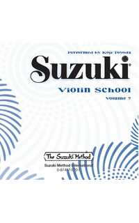 suzuki s. - escuela de violin v.7 ( solo cd) -