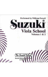 suzuki s. - escuela de viola v.1/2 ( solo cd) -
