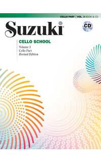 suzuki s. - escuela de cello v.3 (libro+cd) international edition