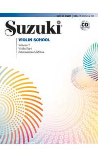 suzuki s. - escuela de violin v.7 libro +cd revisado