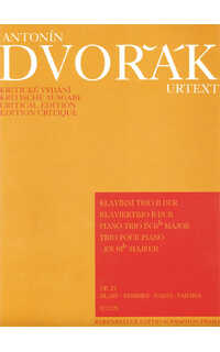 dvorak a. - trio sib m op.21 urtext (violin violoncello y piano)