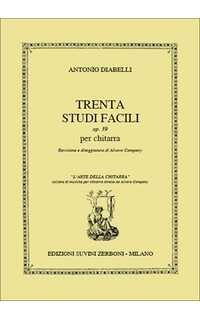 diabelli a. - estudios faciles (30) op. 39 guitarra