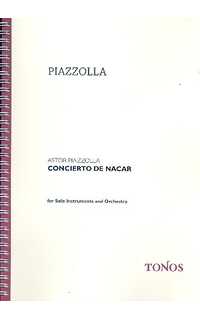 piazzolla a. - concierto del nacar