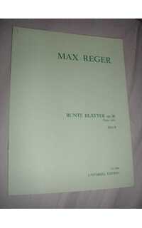 reger m. - humorescas (5) op.20