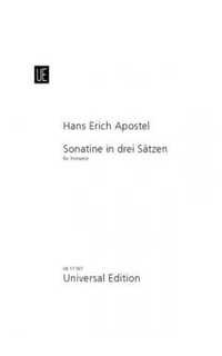 apostel h. - sonatina in tres actos op.42a (1970)