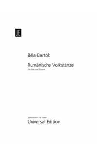 bartok b. - danzas rumanas (6) fl/guitarra