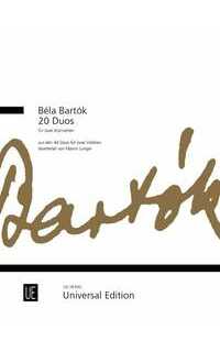 bartok b. - duos clarinete (20)
