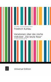 kuhlau f. - variaciones sobre un tema irlandes - op.105