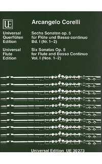 corelli a. - sonatas v.1 (1-2) (6) - op.5