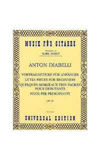 diabelli a. - pequeñas piezas para principiantes - op.39
