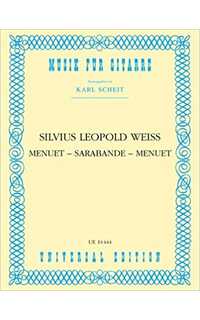 weiss s.l. - menuet, sarabanda, menuet -