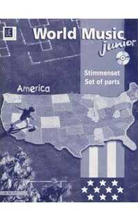 diermaier j. - play along world music junior america conjunto (+cd) (pt) -