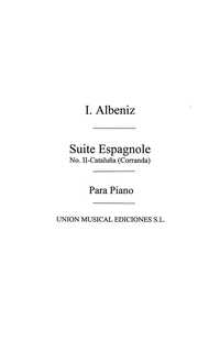albeniz i. - cataluña,corranda de la suite española - op.47 nº2