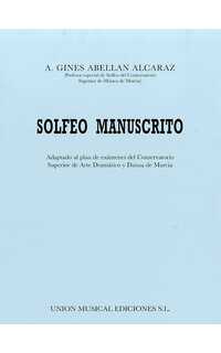 gines abellan - solfeo manuscrito -