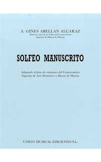 gines abellan - solfeo manuscrito -