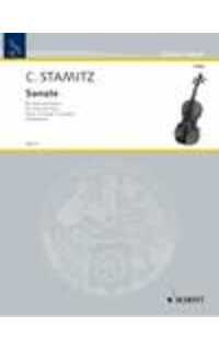 stamitz c. - sonata sib m viola