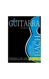 bach j.s. - invenciones a dos voces (tab) +cd la guitarra