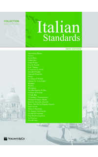 album. - italian standards (new edition)(p/g/v)