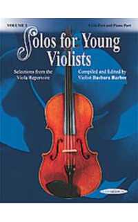 barber - solos for young violists v.1 -(vla/p)