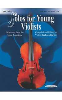 barber - solos for young violinist v.1 - (v/p)